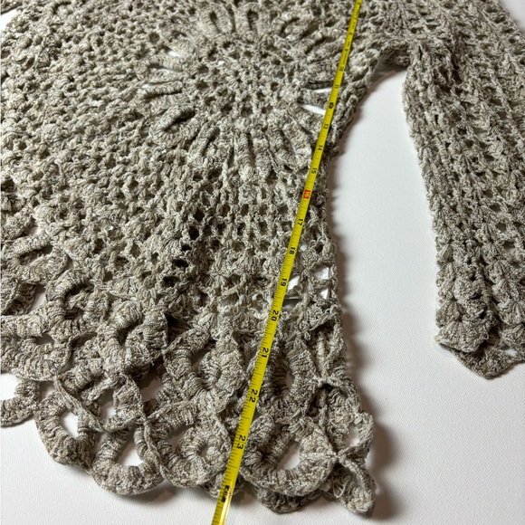 Boho Asymmetrical Crochet Tempo Paris Top - Picture 7 of 9